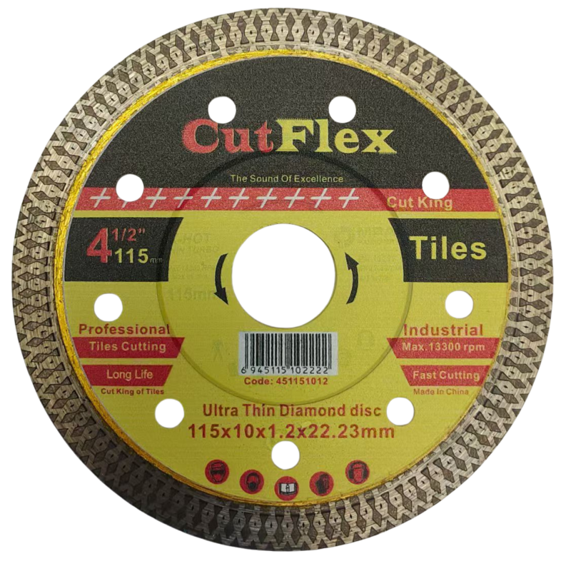 DISCO PARA CORTE DE PORCELANATO DE 115MM - Imagen 2